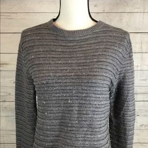 CALVIN KLEIN Womens Sweater 100% Merino Wool